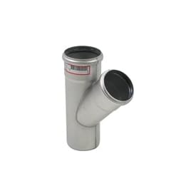 82 x 75 mm x 45° Grenrør syrefast AISI316L/EN1.4404 BLÜCHER
