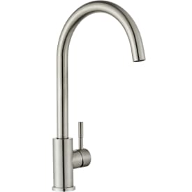 Zen Sanitary köksblandare, borstat rostfritt stål
