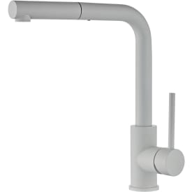Zen Sanitary köksblandare med utdragbar pip, vit