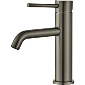 Zen Sanitary Slimline tvättställsblandare, svart krom
