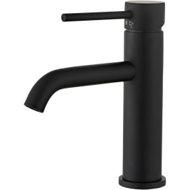 Zen Sanitary Slimline tvättställsblandare, svart
