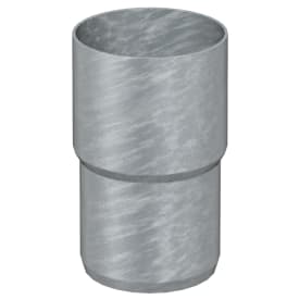 Aco GM-X overgang fra støbejern til GM-X, Ø100 mm, galvaniseret stål