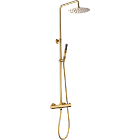 Zen Sanitary duschset, mässing