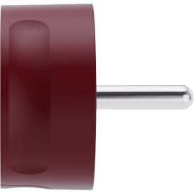 Norm stikprop, uden jord, rød