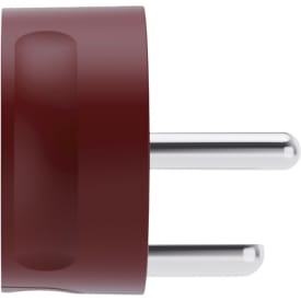 Norm stikprop, med jord, rød