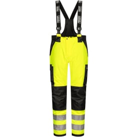 Lyngsøe vinterbukser, Hi-vis Gul/Sort, 2XL