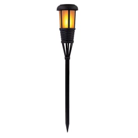 Bamboo Solar Fakkel med flamme effekt, som levende fakkel ild