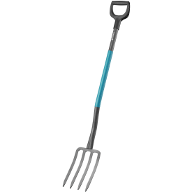 Gardena ClassicLine hagegaffel, ergonomisk D-håndtak, fotstøtte, stål