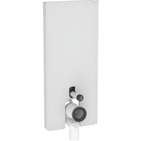 Geberit Monolith Plus cistern för back-to-wall toalett, 114 cm, vitt glas