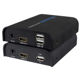 HDMI & 2x USB CAT5/6 Extender kit, 120m1080P, 5V