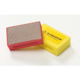 Klingspor diamanthandblock K200, medium/grov, rosa