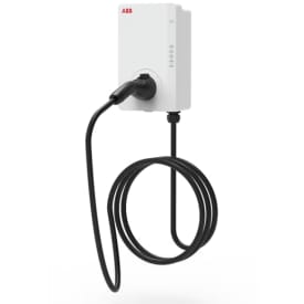 ABB Terra ladeboks med fastmontert kabel, 4G, 11kW