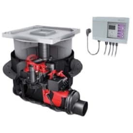 Kessel Pumpfix 160 mm højvandslukke med pumpe til gulv