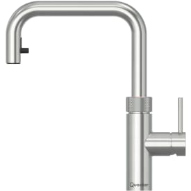 Quooker Flex Square køkkenarmatur, udtrækstud, stål