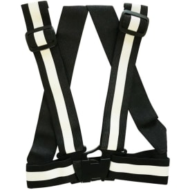 Activewear reflekssele, unisex, str. onesize, sort