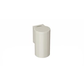 Hewi Serie 477 papperskorg, 6 liter, vit