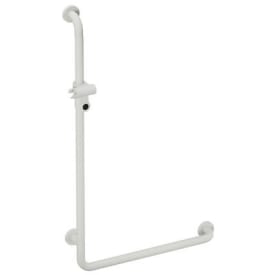 Hewi 801 L støttehåndtak/dusjstang, 60x110 cm, matt lys grå