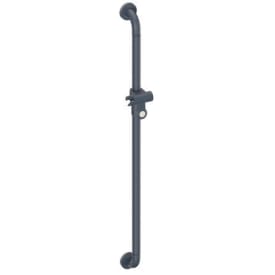 Hewi 801 støttehåndtak/dusjstang, 90 cm, matt antrasitt