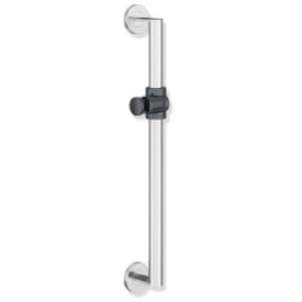 Hewi 900 støttegreb/brusestang, 60 cm, børstet stål/grå