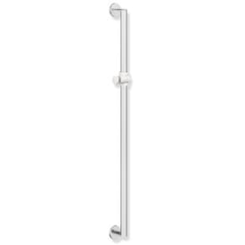 Hewi 900 støttegreb/brusestang, 110 cm, børstet stål/hvid
