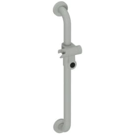 Hewi 477 støttehåndtak/dusjstang, 60 cm, matt grå