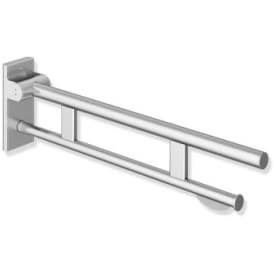 Hewi System 900 Duo armstøtte, 91,2 cm, børstet rustfrit stål