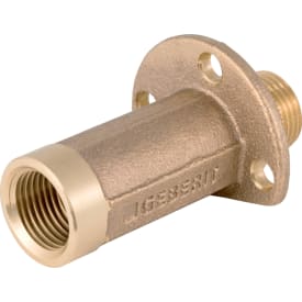 Geberit Mepla fitting, armaturtilslutning gennemgående, rødgods