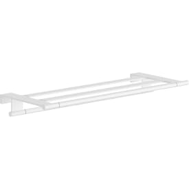 Hansgrohe AddStoris hylde, 66,1x26,2 cm, mat hvid