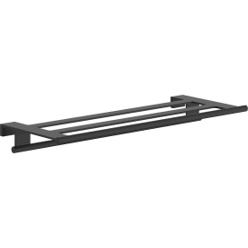 Hansgrohe AddStoris S hylle, 66,1x26,2 cm, matt sort