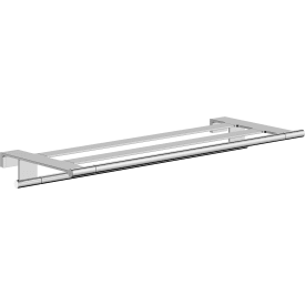 Hansgrohe AddStoris S hylle, 66,1x26,2 cm, krom