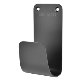 Deltaco E-Kabel krog sort