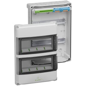 Gruppetavle IP65 AK 24 2x12 modul med PE/N terminal