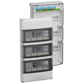 Gruppetavle IP65 AK 36 3x12 modul med PE/N terminal