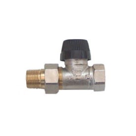 Radiatorventil ligeløbende, 1/2"