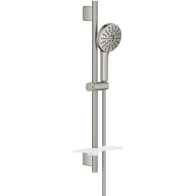 Grohe Vitalio Joy+ duschset, vattenbesparande, borstad krom