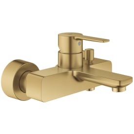 Grohe Lineare badkarsblandare, borstad mässing