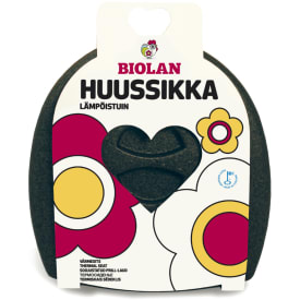 Biolan Huussikka toalettsete, varmeisolerende, fleksibelt skum, hvit