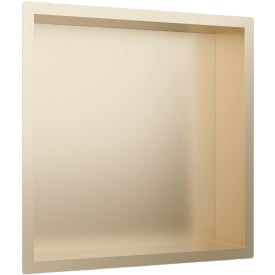 Scandtap Style brusehylde, 33x33 cm, børstet guld