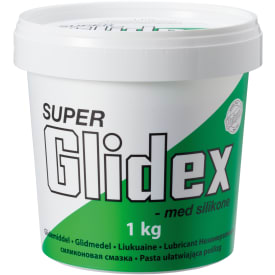 Super Glidex silikonbasert glidemiddel, spann, 1 kg