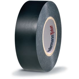 10 stk Hela Vinyltape, PVC isolerbånd 0,15x25 mm x 25 m, sort
