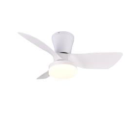Trio Lighting Randers takvifte med lys, hvit