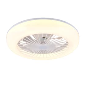 Trio Lighting Mora takfläkt med belysning