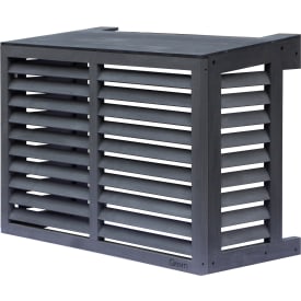 Qventi Varmepumpeskjuler, komposit 100 cm, antracit
