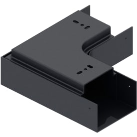 Qventi Horisontell Böjning 90 (Set) aluminium, antracit