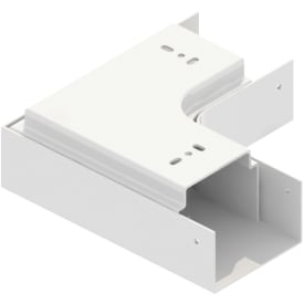 Qventi Horisontal Bøjning 90 (Sæt) aluminium, hvid