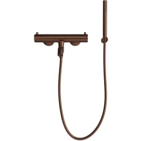 Scandtap Pleasure 4 badkarsblandare med duschset, borstad koppar
