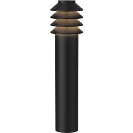 Louis Poulsen Bysted Garden pullert, 2700K, anker, sort, høy