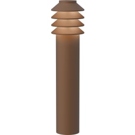 Louis Poulsen Bysted Garden trädgårdslampa, 2700K, ankare, corten, håg