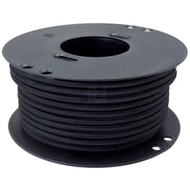 TBI stofledning, 3G0,75 mm², sort, metervare