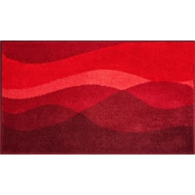 Leijma Grund bademåtte, 70x120 cm, rød